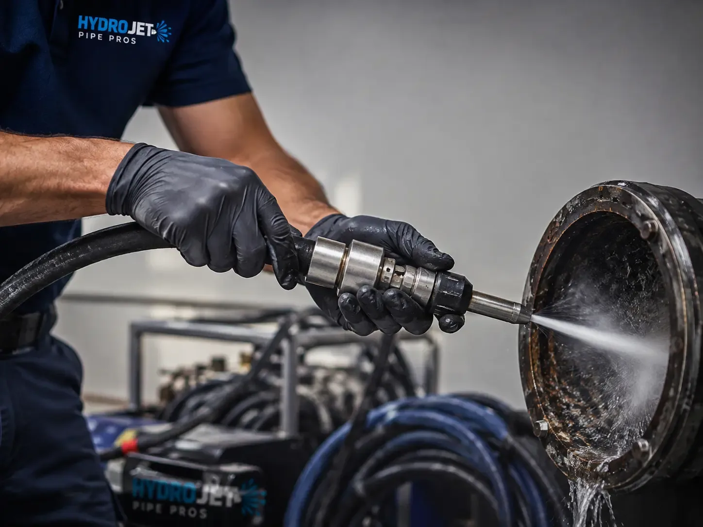 Hydro Jet Pipe Descaling in Glendale, MA